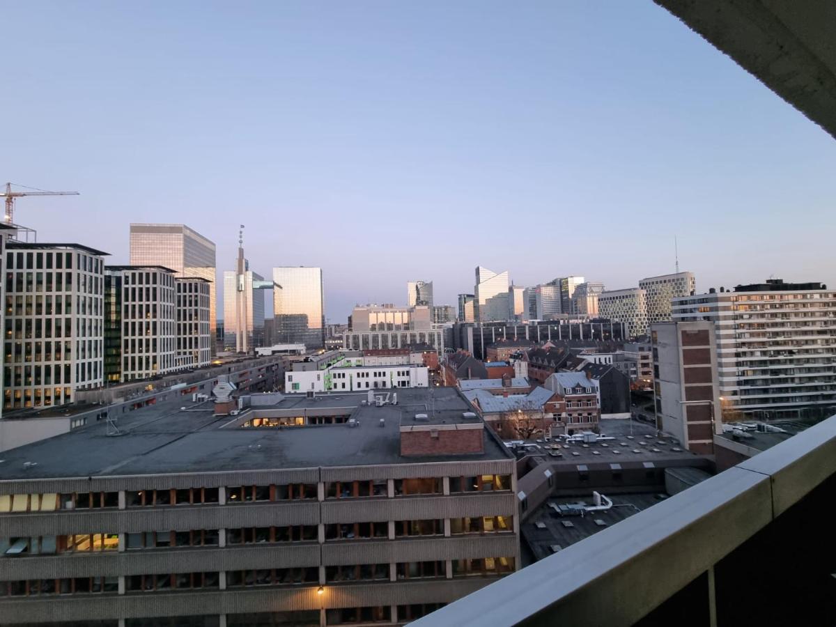 Panoramic View Studio Lejlighed Bruxelles Eksteriør billede